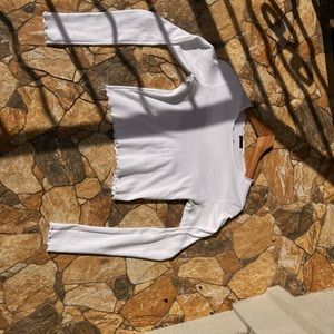 long sleeve brandy melville top